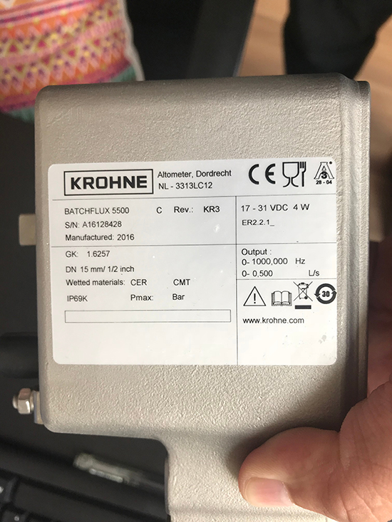 KROHNE科隆 流量計 X59625433